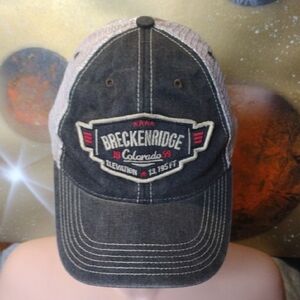 Legacy Breckenridge Colorado Black and Gray Cap